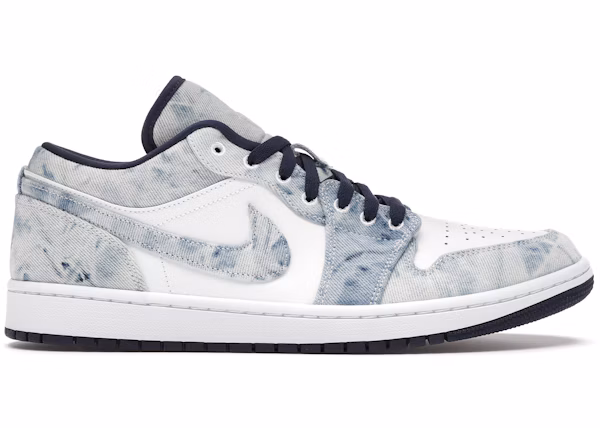 Jordan 1 Low Washed Denim - UK 9.5