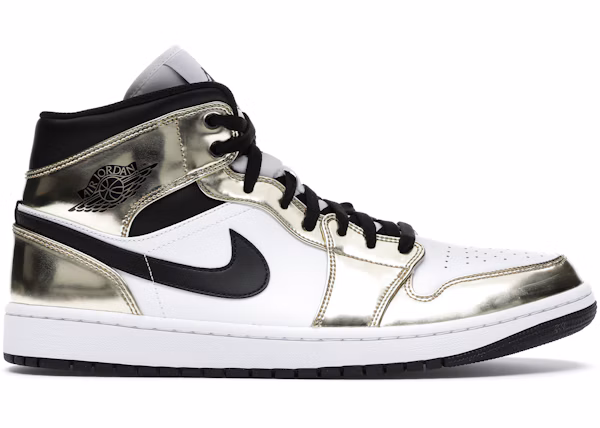 AIR JORDAN 1 MID SE METALLIC GOLD - DC1419-700