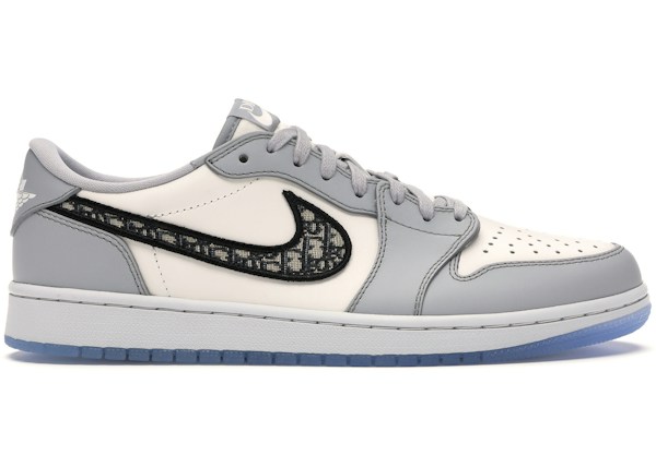 Dior Jordan 1 Low 'Wolf Grey' CN8608-002 US 10.5