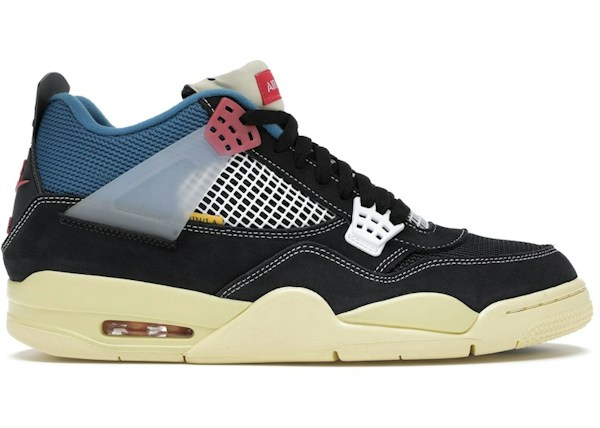 Nike Air Jordan4 Retro x Union LA Mid Off Noir Air Jordan ? AJ4 Men's DC9533-001