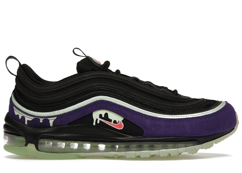Nike Men's Air Max 97 Halloween Casual Shoes in Black Size 10.5